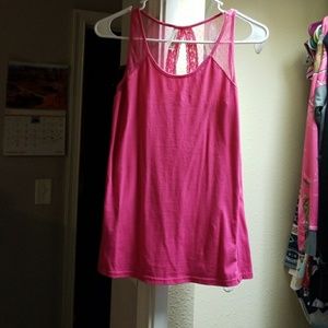 Pink tank top